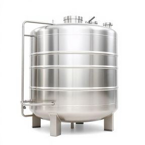 Tanque de armazenamento em aço inox